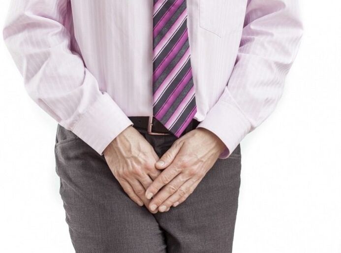 groin pain with prostatitis